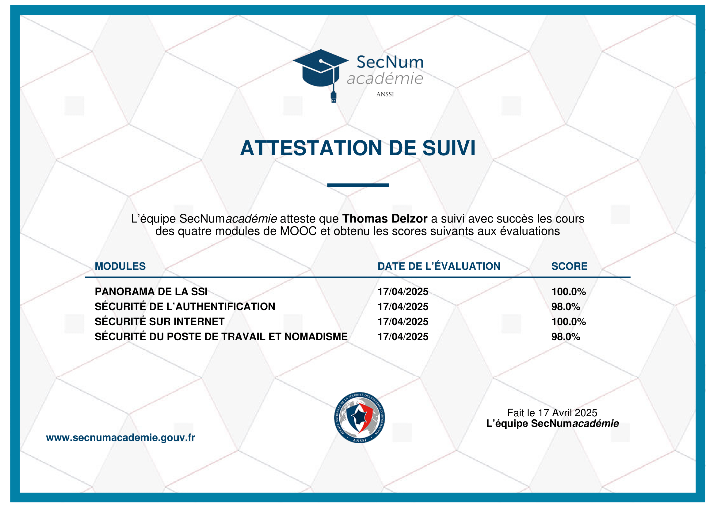 SecNum Académie